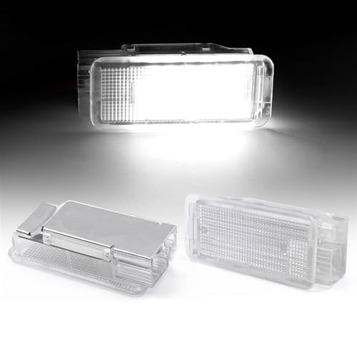 HMYHBD Under Door Footwell Luggage Trunk Courtesy Glovebox Light Lamps, for Peugeot, 206 207 306 307 308 406 407 508 607 1007 3008 5 car Interior footwell Lights(White 1PCS)