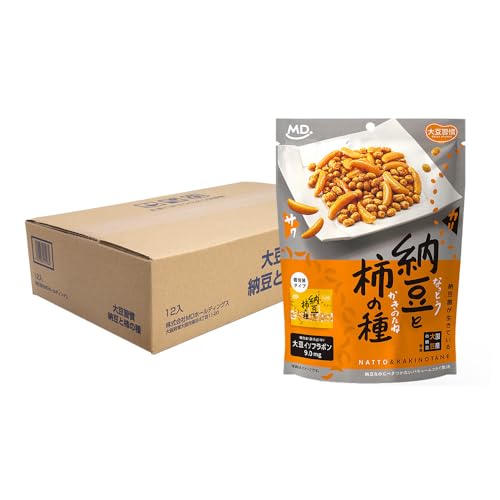 MDホールディングス 大豆習慣 納豆と柿の種 (1ケース・12袋)