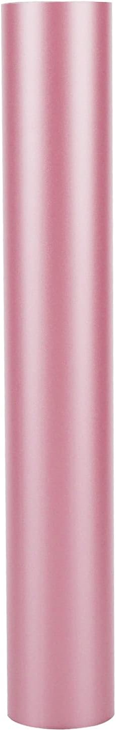 Gatichetta Self Adhesive Vinyl Craft Permanent Vinyl Roll 12" x 10ft for Cricut, Silhouette & Cameo,Matte Rose Gold