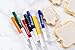 Bakerpan Food Coloring Markers, Standard Tip Edible Markers for Cookie Decorating, Edible Colored Ink Pens - Set of 7 (Made in USA)