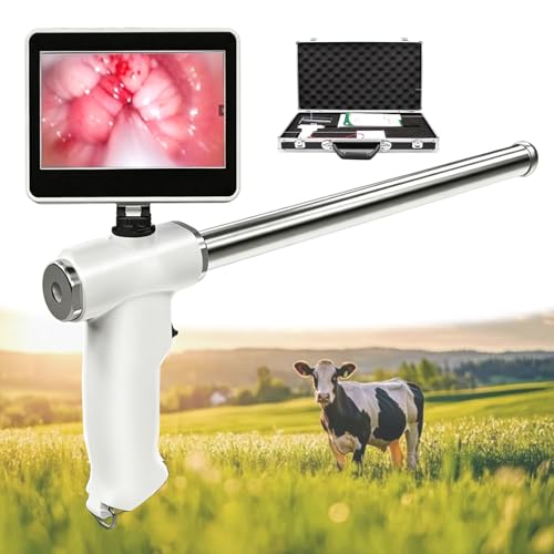 Pistolet d'insémination artificielle visuel pour bovins avec endoscope intégré Elevage