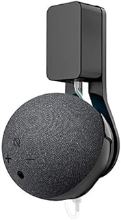 Cozycase Echo Dot (4. Generation) Wall Mount - Speaker Holder Stand, Built-in Cable Management without Screws, Accessories for Kitchen, Bedroom, Bathroom