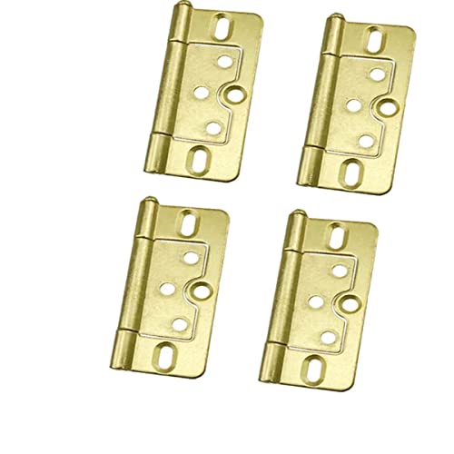 Lagogia 3 Inch Non-Mortise Door Hinges Chest Hinges Box Hinges Heavy Duty Vintage Furniture Hardware cover