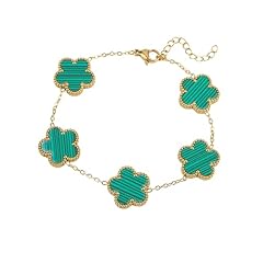 Green - Clover Bracelet