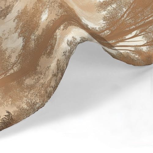 Tissu de douche en polyester imperméable 240x200 cm rideau de douche lesté