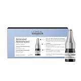 L'Oréal Professionnel, Tratamiento Anticaída para un Aspecto Más Denso y con Más Cuerpo, Aminexil Advanced, 10x6ml