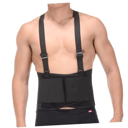 Faja lumbar ajustable transpirable talla XL negra miniatura 1