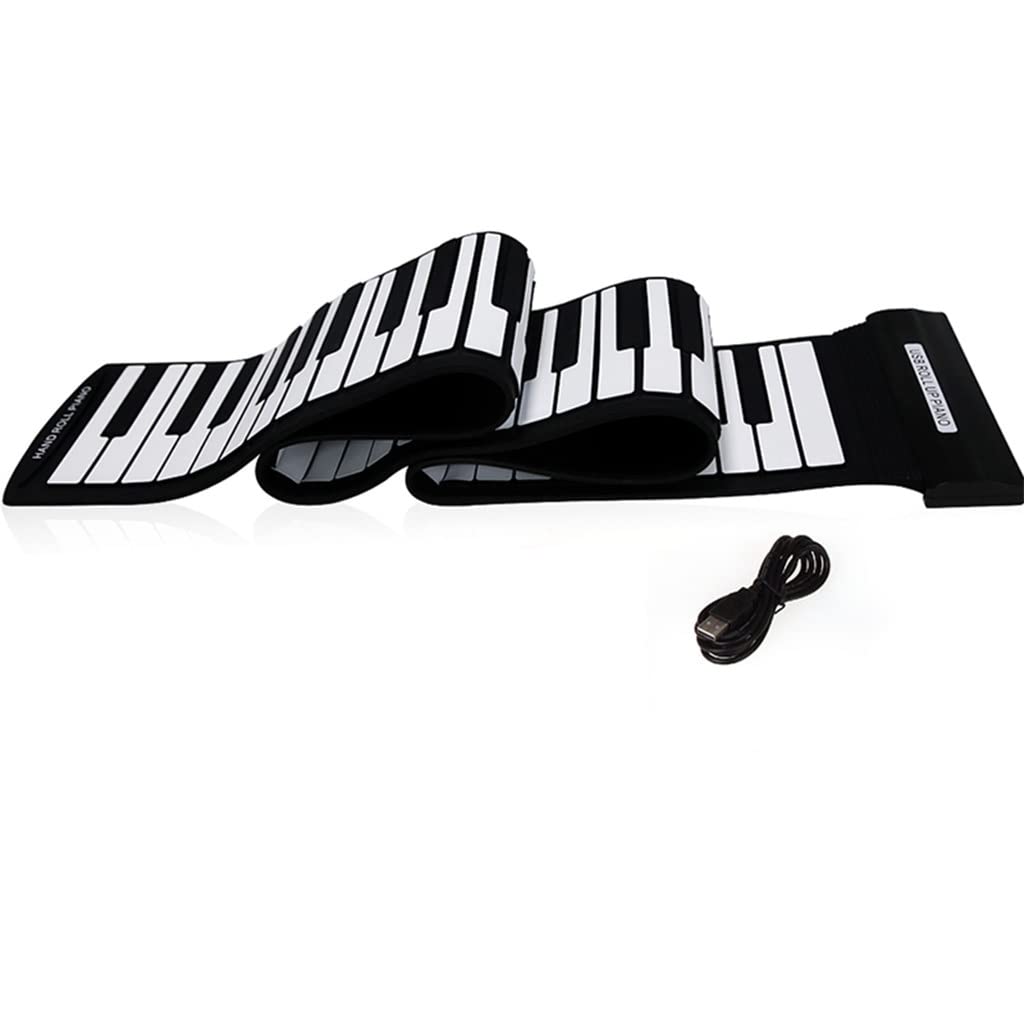 USB 88 Tasti Midi Tastiera Elettronica Pianoforte Silicone Flessibile Strumenti Musicali Professionali