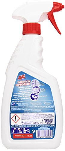 Ajax Shower Power 2 in 1 Detergente Spray, 600 ml