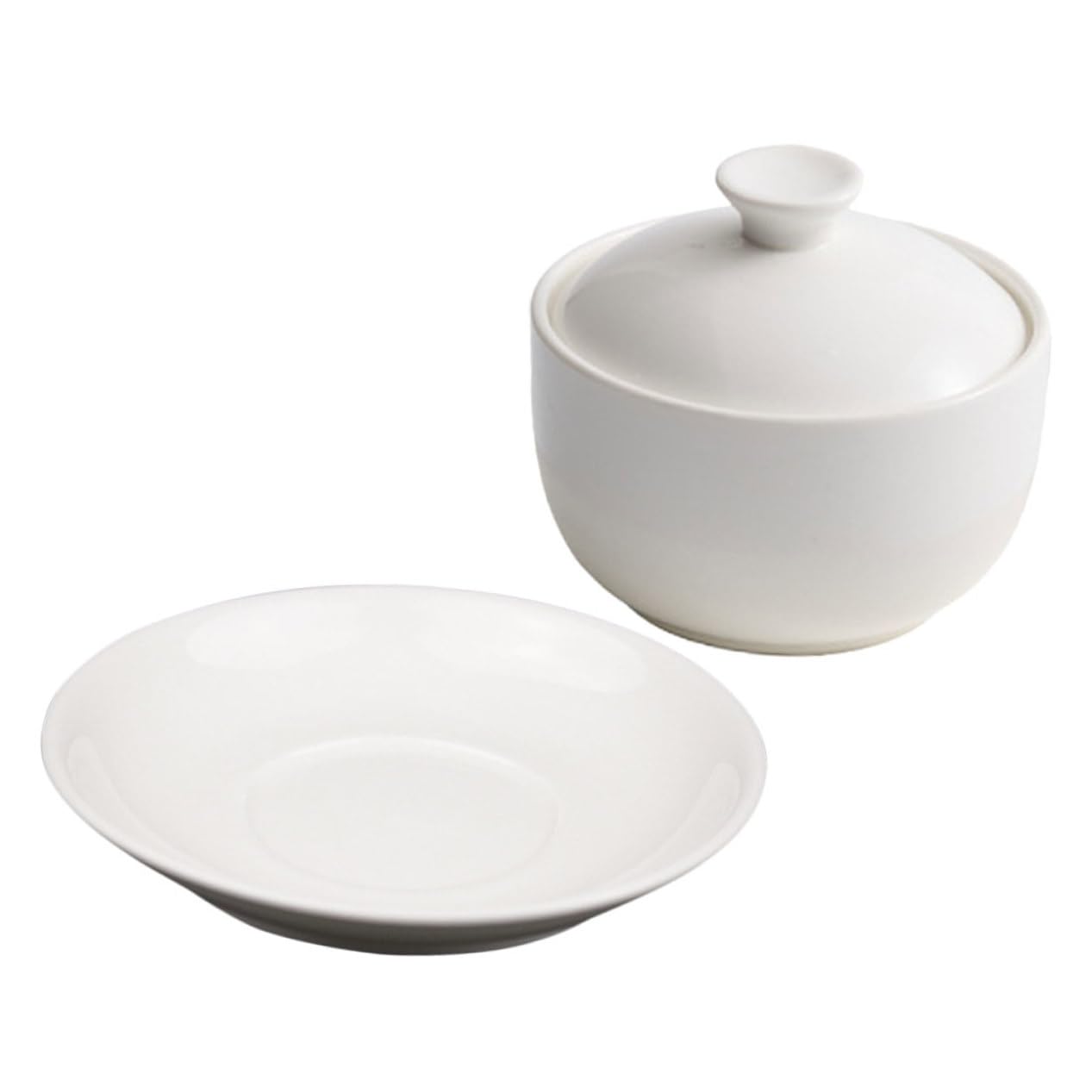 Bol à soupe en porcelaine avec couvercle pour vos repas réconfortants