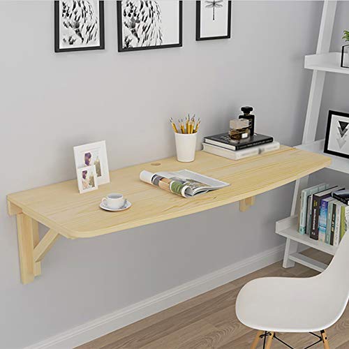 Table de bureau d'ordinateur murale pliante pour libérer l'espace au sol