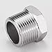 Pack Of 10 304 Stainless Steel Reducing Bushings Thread Inserts Adapters For High Pressure Tool And Industrial Equipment