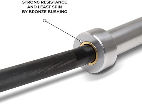 Professional Buffalo Cambered Barbell, 8ft 55lb Olympic Barbell for Powerlifting Bench Press and Squat, Curved Bar for 32MM 2000 lbs Weight Capacity 190K PSI, Weight Bar Fit 2