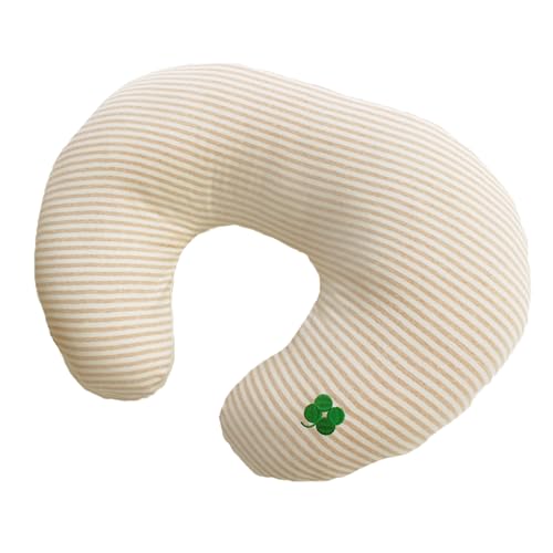 Babyshower 授乳クッション (クローバー) 日本製 丸ごと洗える オーガニックコットン 届いて洗わずすぐ使える 妊婦 赤ちゃん ファスナー