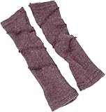 GURU SHOP Baumwoll-Feinstrick Handstulpen, Pulswärmer mit Overlock - Altrosa, Herren/Damen, Baumwolle