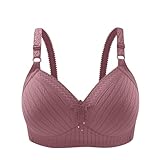 Hohe Stütz-BHs für Frauen Dies ist ein bequemer, atmungsaktiver und verstellbarer Seitenrückzug-BH für Mütter ohne Unterhose. Es ist auch ein Top Support Anti Sagging BHs Sport BH One Shoulder