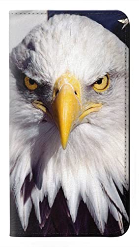 Étui flip housse cuir pour Samsung Galaxy A36 Eagle American antichoc