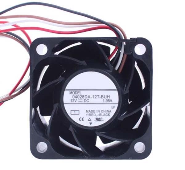 Ventilateur 4CM 04028DA-12T-BUH flux d'air violent 12V 1.95A