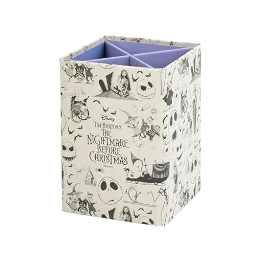 Grupo Erik Lapicero Disney Pesadilla antes de Navidad - Portalápices escritorio compartimentos - Lapicero escritorio Pesadilla antes de navidad ideal accesorio papelería Disney, licencia oficial | Ya disponible en tu tienda friki favorita! En mundofriki.es!