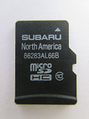 Erroneous Time Zone Setting Affecting Clock Time Accuracy and Estimated Arrival Times - 2015 Subaru Legacy & Outback 1 AL66B 2015 2016 SUBARU Outback and Legacy Micro SD Navigation Card, MAP for North America, USA/Canada Part Number 86283AL66B