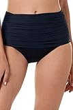 Miraclesuit Women's Swimwear Solid Norma Jean Retro Style Tummy Control Bathing Suit Bottom,...