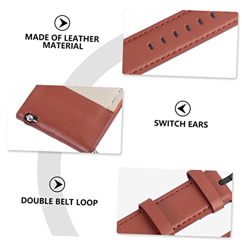 Ukcoco Sports Wristbands Active Color Buckle Leather Strap Sport Accessories Leather Watch Bands Smartwatch Accessories Bracelet Watch Chain Band Smart Watch Watchband Gt2 Sports #TOP5