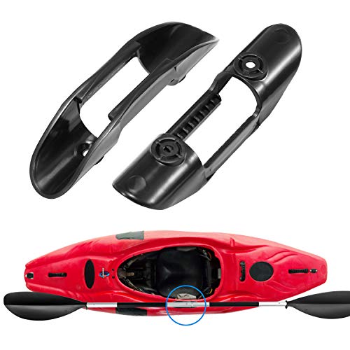 KKmoon Suportes para remos para caiaque Trelas para remos de segurança ajustáveis ​​para caiaque Cli