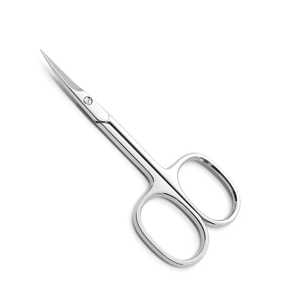 Tijeras para cutículas, cortacutículas, recortador de uñas, acero inoxidable, herramientas profesionales para manicura, cortador de cutículas, F3, 2 piezas