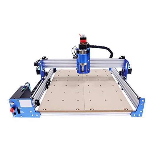PIAOCAIYIN Macchina per incidere CNC, Aggiornato 4040 CNC Router Incisore Macchina Incisione, Macchina CNC a 3 assi per la lavorazione del legno, Motore passo-passo a due fasi 110V 42, Router CNC fai