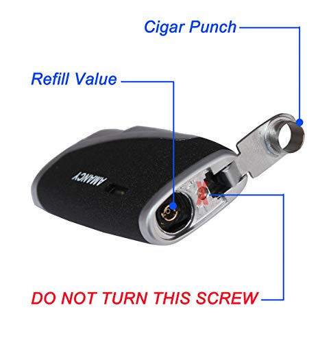 Amancy Classy Cigar Case Kit With 3 Triple Jet Cigar Lighter And Cutter Great Gift Set #TOP4