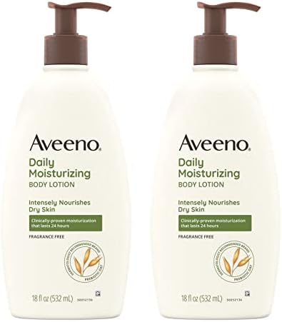 Amazon.com : Aveeno Active Naturals Daily Moisturizing Lotion, 18-Ounce Pump (Pack of 2)