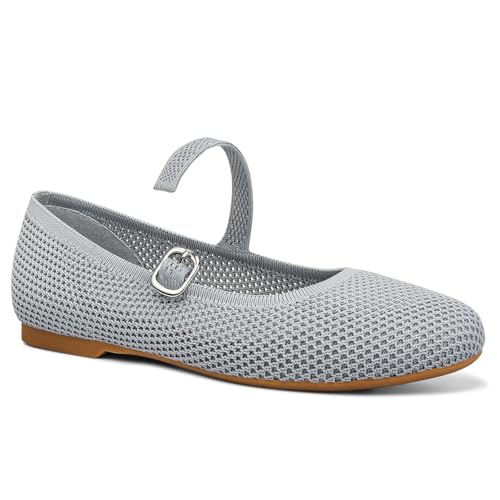 Image of Tanamo Ballet Flats for Women, Soft Knit, Work Travel Everyday Shoes