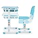 oneConcept Tommi Juego Escritorio Infantil • Mesa y Silla • Azul
