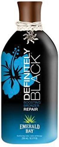 EMERALD BAY SUNBED TANNING LOTION - DEFINITELY BLACK 250ml