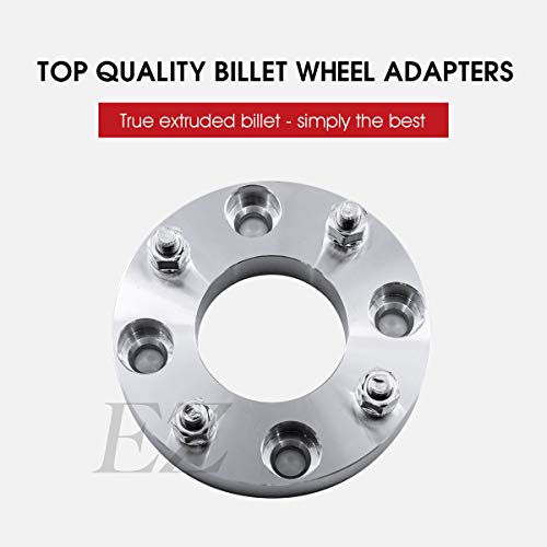 Ezaccessory 2 Billet Wheel Adapters 4 Lug 4 To 4 Lug 4.5 (4X101.6 To 4X114.3) Thickness 1 Inch #TOP2