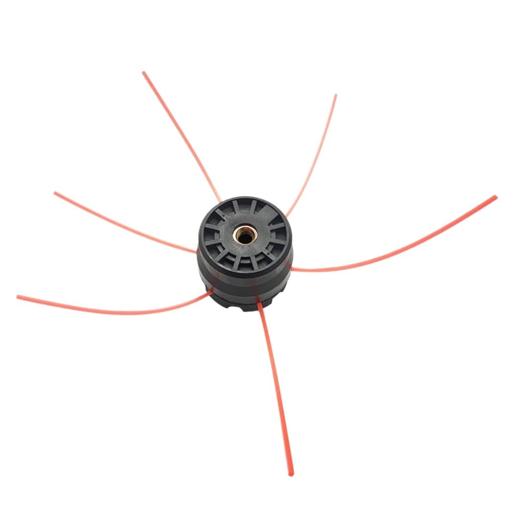 Cabezal de desbrozadora de plástico Universal Compatible con cortadoras de Hilo portátiles