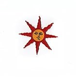 Praise The Sun Iron on Patch Sunlight Medal from Solaire