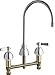Chicago Faucets 201-AGN8AE3VPAABCP Kitchen Sink Faucet W/O Spray