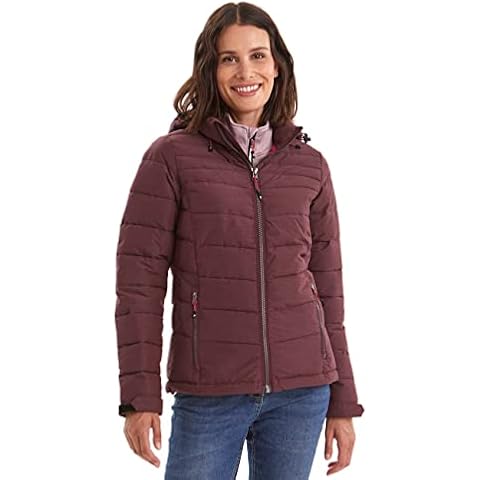Killtec Women's Quilted Jacket with Hood Cover