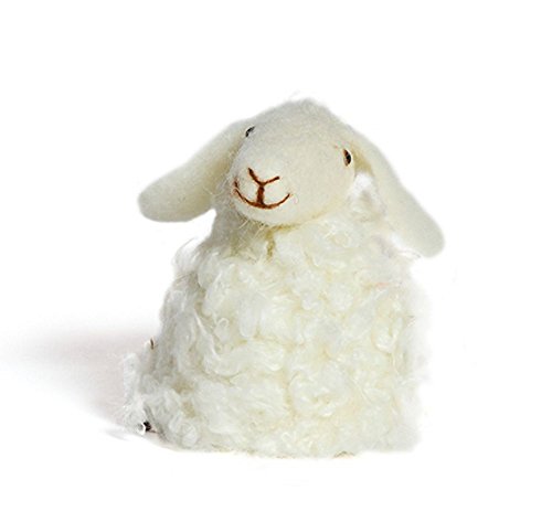 eierwärmer atril oveja blanco Fieltro Decorar Mesas Pascua Cover