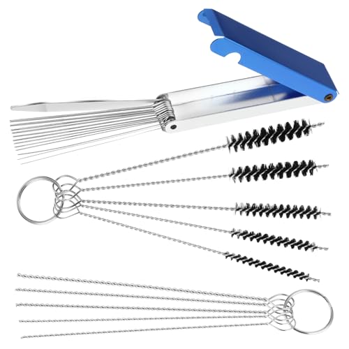 Andibro Carburetor Carbon Dirt Jet Remove Cleaner Repair Tools Kit 13 Wires