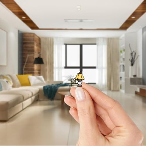 Image of Switch Board Stickers for Home and Office - 560 Self Adhesive Electric White Switch Board Covers, Vinyl Transparent Stickers for Lightbulb, Fan, AC, Stickers (Multicolour)