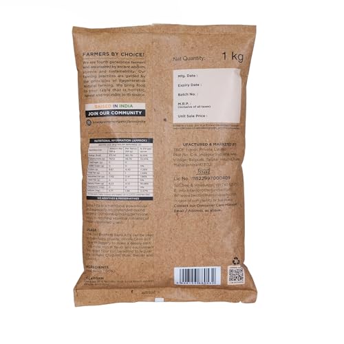 Image of Two Brothers Organic Farms Bajra Atta 1kg