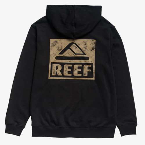 REEF Men's Wellie Too Pullover Hoodie Sweatshirt, Caviar, Large by REEF - Used condition - Image 7