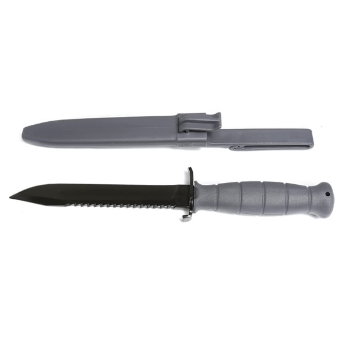 Glock Field Knife Fixed Blade 6.5 Inch Grey Clip Point