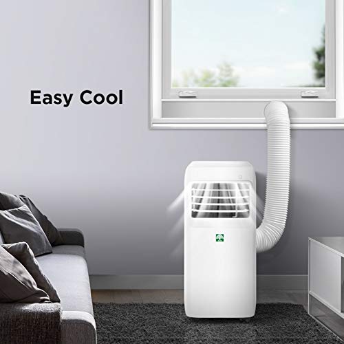 Eco-Air Portable Air Conditioner (9,000 BTU), Works as Dehumidifier & Fan, Control with Touch Panel & Remote - Image 6
