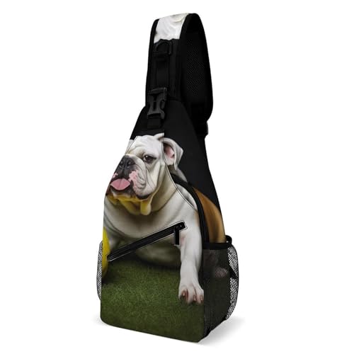 Mochila tipo sling deportiva para senderismo y uso casual