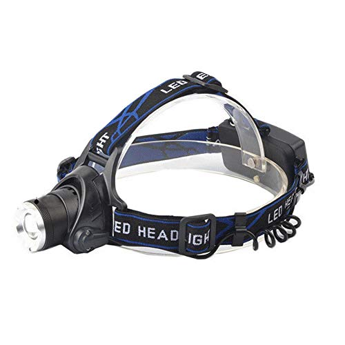 Pandalily Led Headlamp Portable Dual Leds Zoom White + Uv Light Headlamp Battery Powered Blacklight Perfect For Runners, Lightweight, Waterproof, Adjustable Headband #TOP6