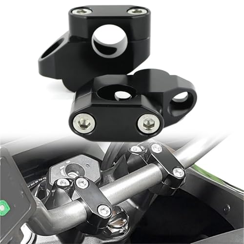 Rehausseurs de guidon 22mm pour NC750X et CB400 : confort en alu usiné CNC