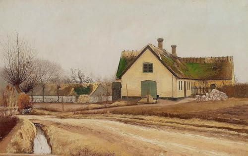 Tableau art abstrait toile Laurits Andersen décoration murale